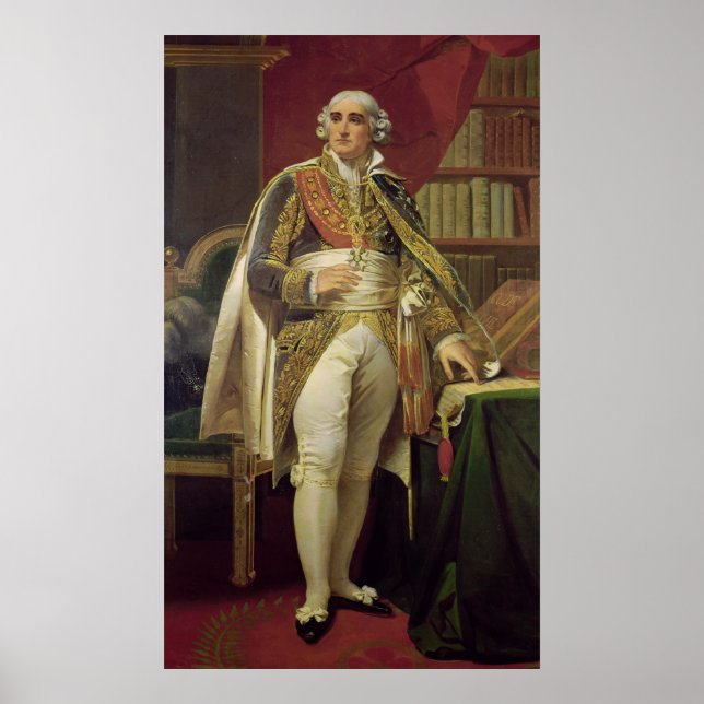 Póster Portrait of Jean-Jacques-Regis de Cambaceres (Frente)