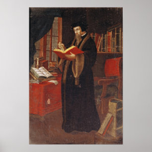 Póster Portrait of John Calvin