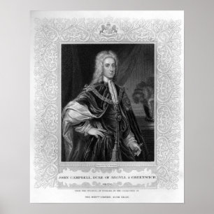 Póster Portrait of John Campbell