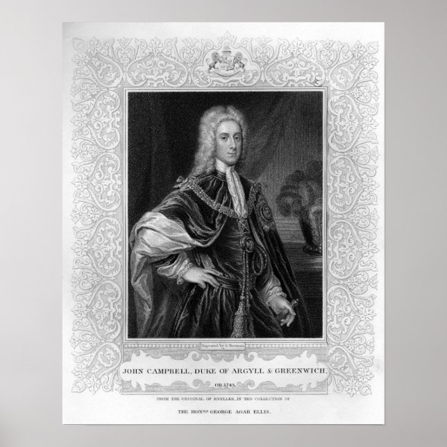 Póster Portrait of John Campbell (Frente)