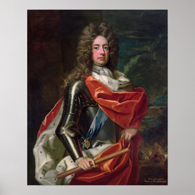 Póster Portrait of John Churchill (Frente)