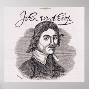 Póster Portrait of John Winthrop