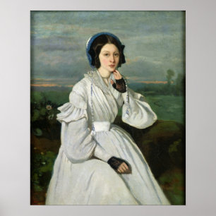 Póster Portrait of Louise Claire Sennegon