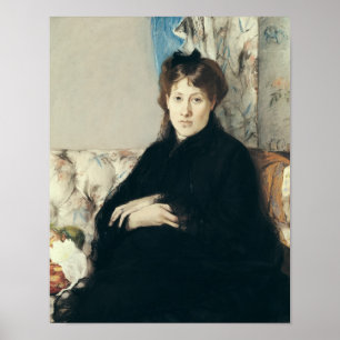 Póster Portrait of Madame Edma Pontillon  1871