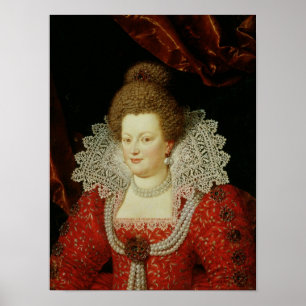 Póster Portrait of Marie de Medici