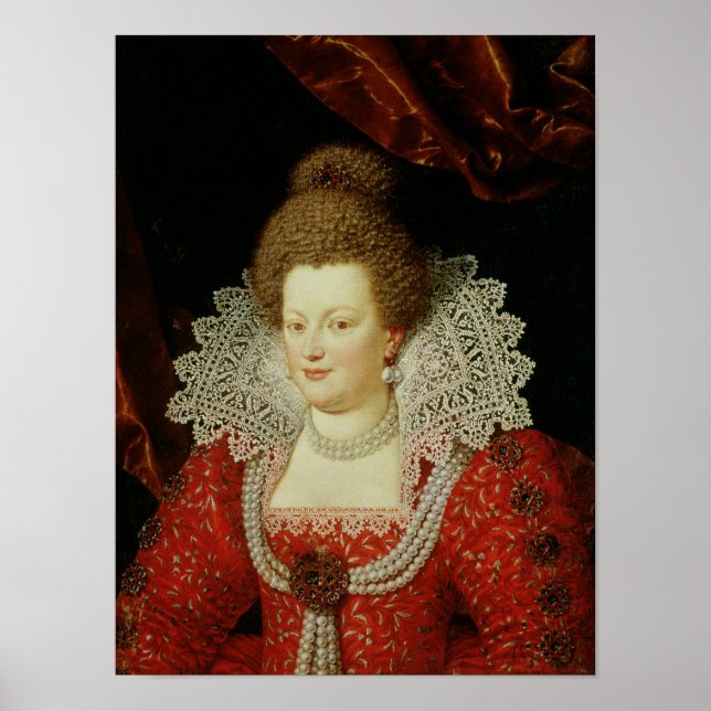 Póster Portrait of Marie de Medici (Frente)