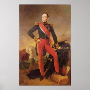 Póster Portrait of Marquis Emmanuel de Grouchy