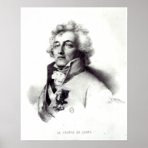 Póster Portrait of Marshal Charles-Joseph  Prince