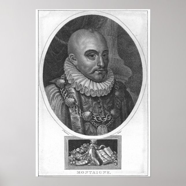 Póster Portrait of Michel de Montaigne (Frente)