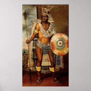 Póster Portrait of Montezuma II