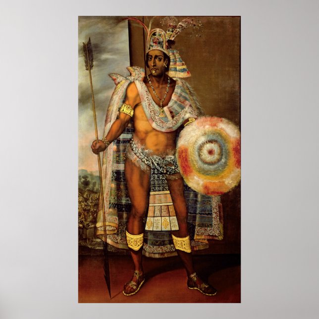 Póster Portrait of Montezuma II (Frente)