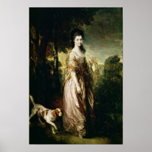 Póster Portrait of Mrs. Lowndes-Stone c.1775