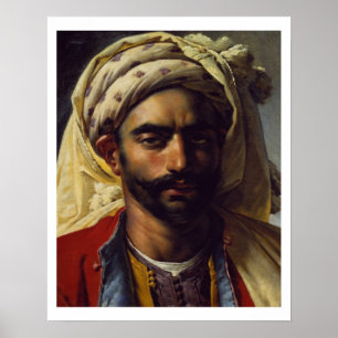 Póster Portrait of Mustapha
