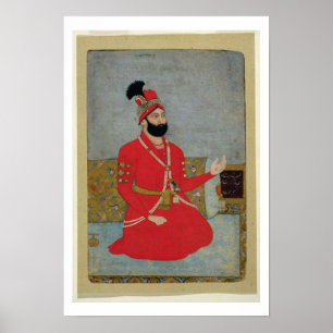 Póster Portrait of Nadir Shah Afshar of Persia (1688-1747