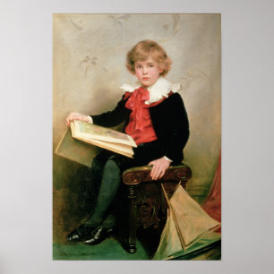 Póster Portrait of Norman Stewart Davies