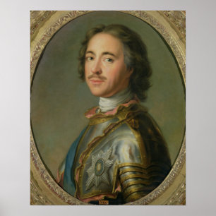 Póster Portrait of Peter the Great