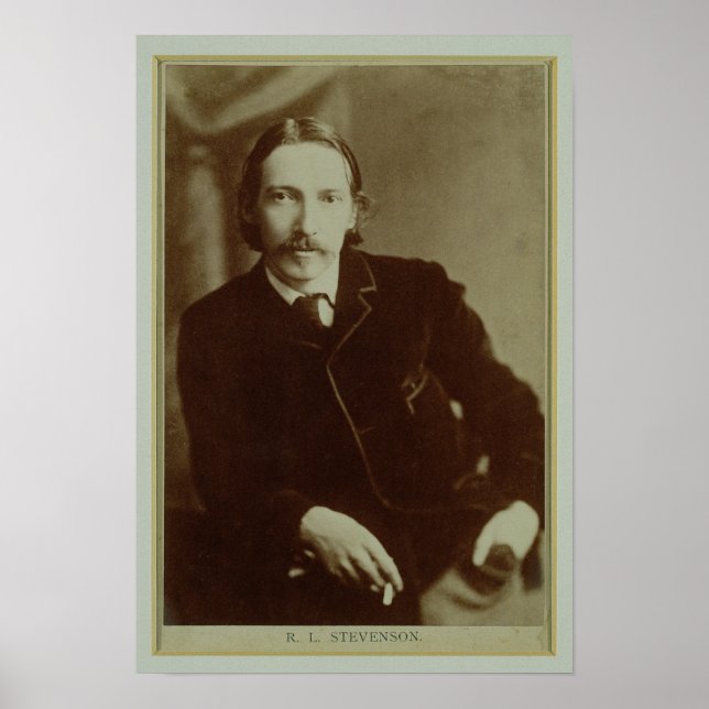 Póster Portrait of Robert Louis Balfour Stevenson (1850-9 (Frente)