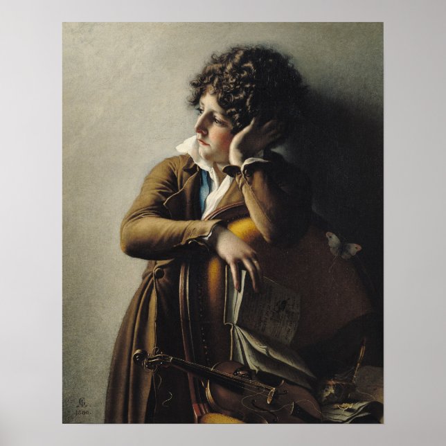 Póster Portrait of Romainville-Trioson, 1800 (Frente)