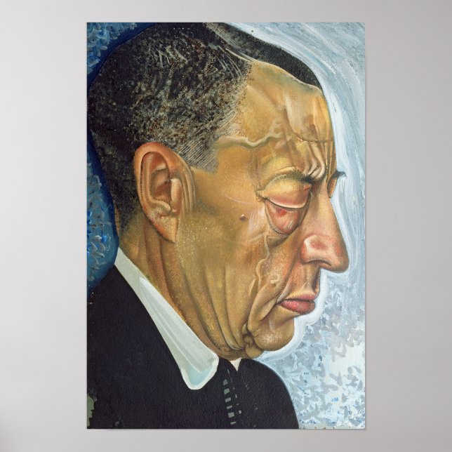 Póster Portrait of Sergey Rakhmaninov  1930 (Frente)