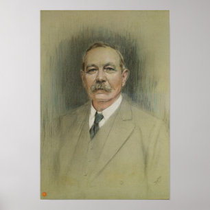Póster Portrait of Sir Arthur Conan Doyle