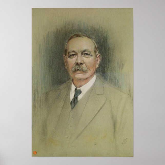 Póster Portrait of Sir Arthur Conan Doyle (Frente)