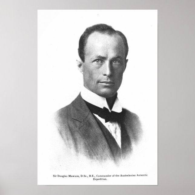 Póster Portrait of Sir Douglas Mawson (Frente)
