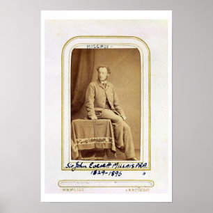 Póster Portrait of Sir John Everett Millais (1829-96) (al