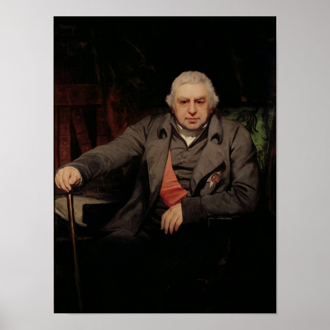 Póster Portrait of Sir Joseph Banks, 1810 (Frente)