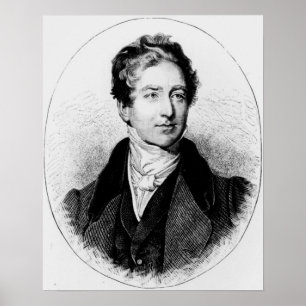 Póster Portrait of Sir Robert Peel