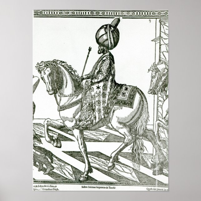 Póster Portrait of Suleiman the Magnificent (Frente)