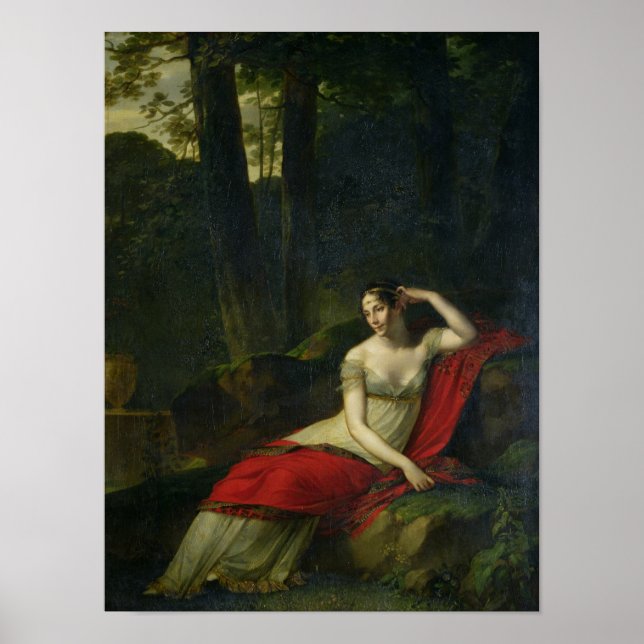 Póster Portrait of the Empress Josephine , 1805 (Frente)