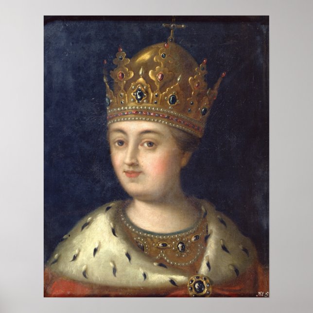 Póster Portrait of the Regent Sophia, 1772 (Frente)