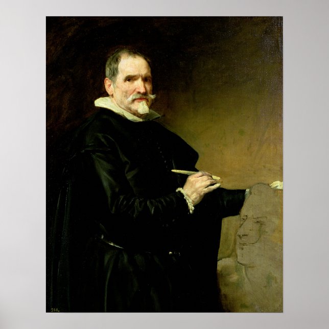 Póster Portrait of the Sculptor, Juan Martinez (Frente)