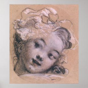 Póster Portrait presumed to be Rosalie