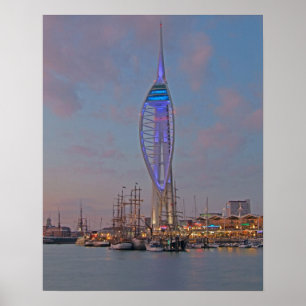 Póster Portsmouth, Hampshire, Inglaterra