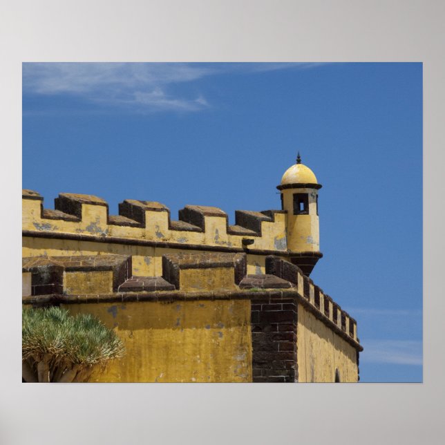 Póster Portugal, Isla Madeira, Funchal. Histórico (Frente)