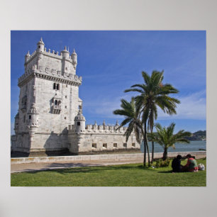 Póster Portugal, Lisboa. Torre de Belem, un Patrimonio Mu