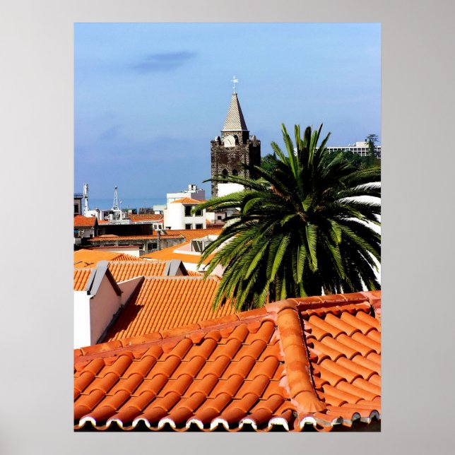 Póster (PORTUGAL) Terracotta Rooftops Poster (Frente)