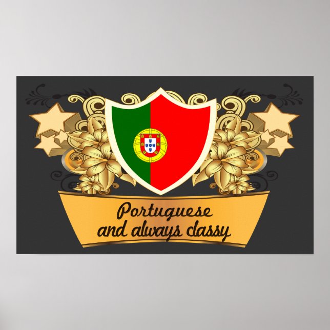 Póster Portugués clásico (Frente)