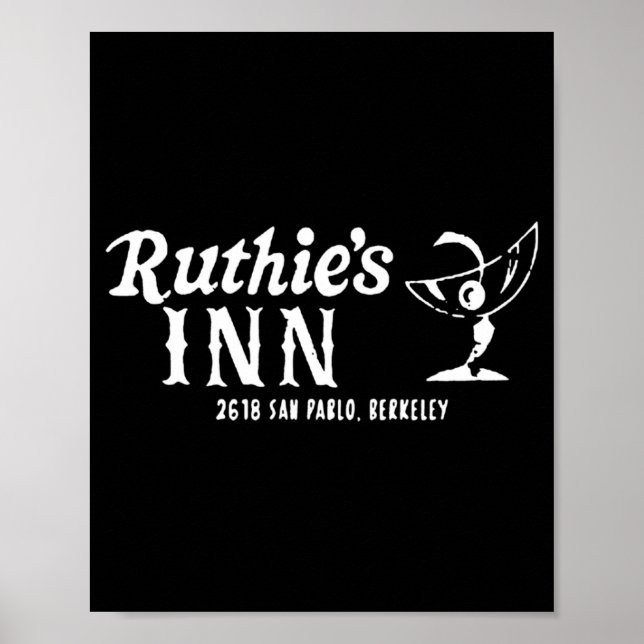 Póster Posada de Ruthie Berkeley California  (Frente)