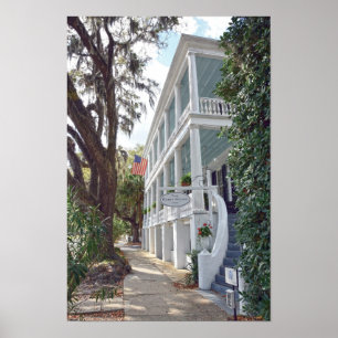 Póster Posada Historic Beaufort, Carolina del Sur