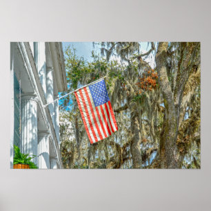 Póster Posada Rhett House, Beaufort, Carolina del Sur