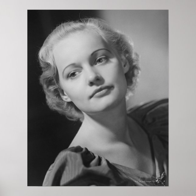 Póster Posando para mujer 2 (Frente)