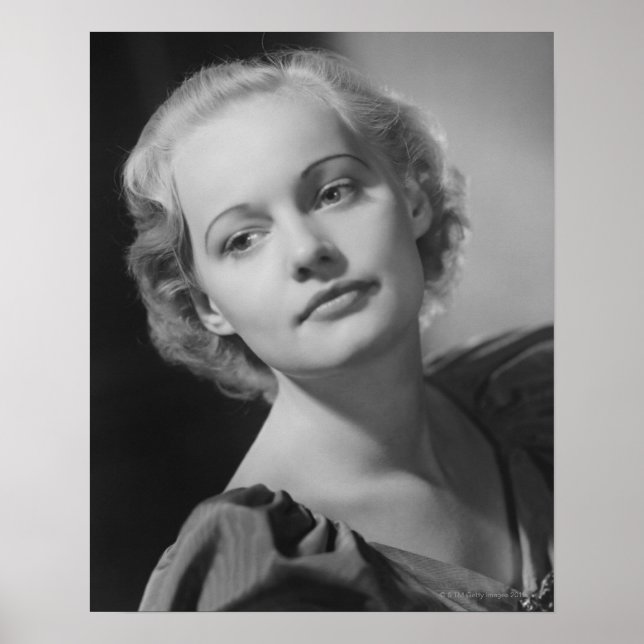 Póster Posando para mujer 2 (Frente)