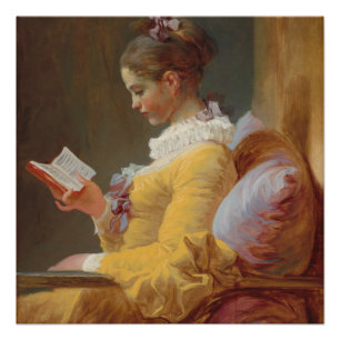 Póster posavasos brillante, arte de galería c.1769