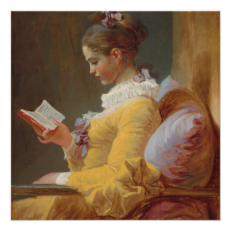 Póster posavasos brillante, arte de galería c.1769