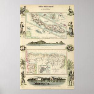 Póster Posesiones holandesas