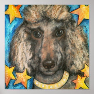 Póster Posh Poodle