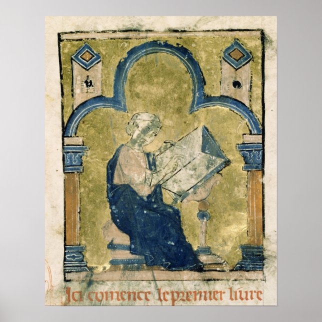 Póster Posible autorretrato de Guillermo de Tiro (Frente)