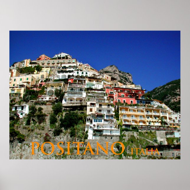 Póster positano italia (Frente)